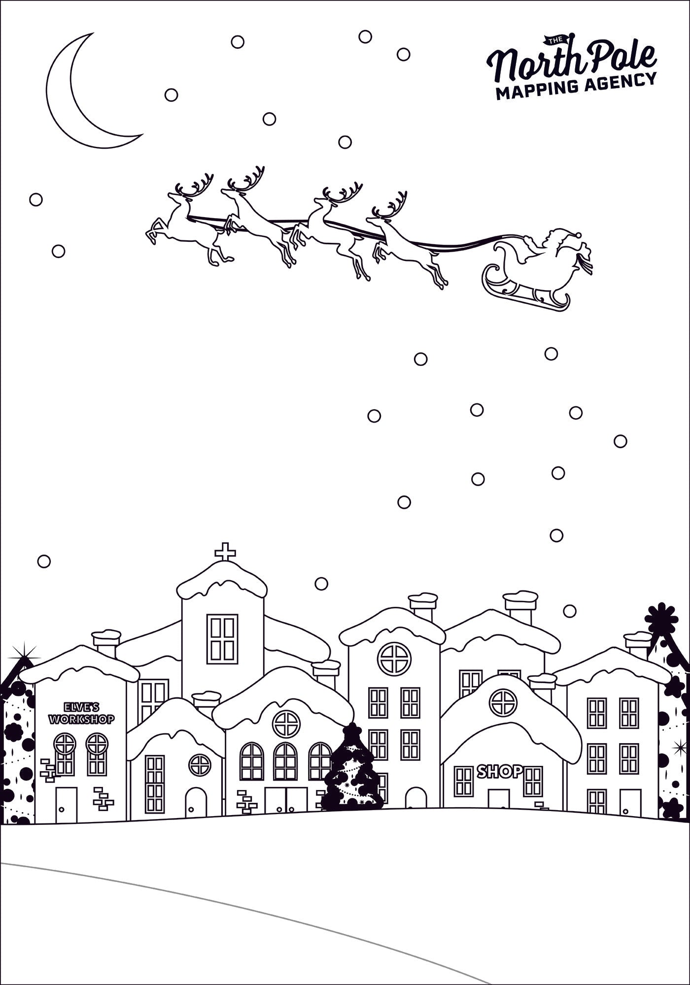FREE Cityscape Colouring Page Download
