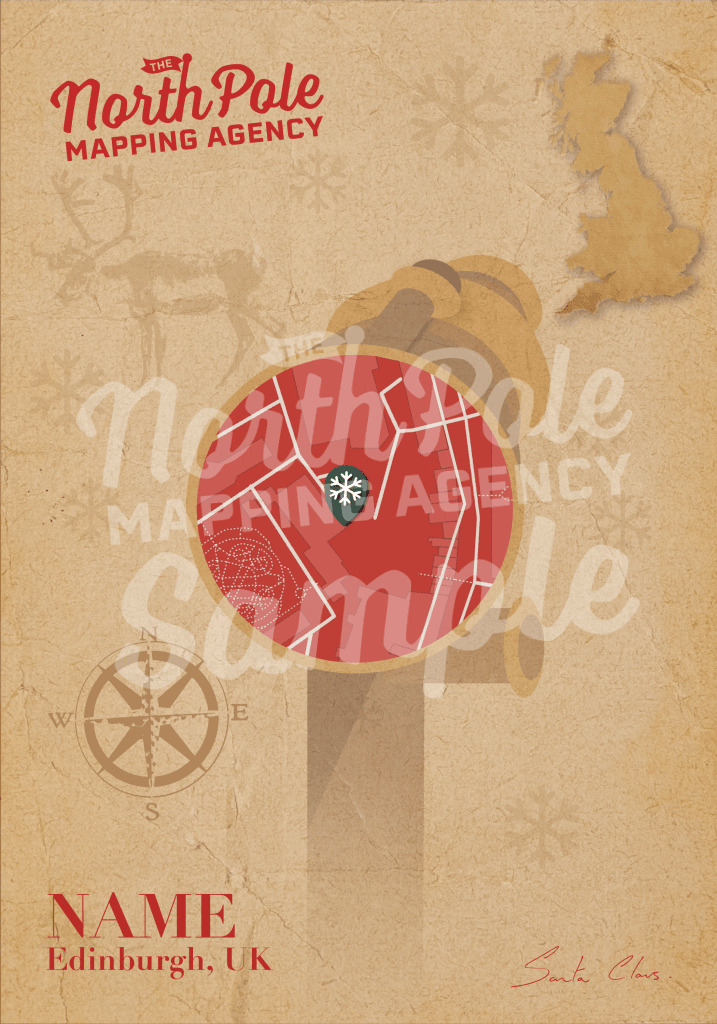 Uk Vintage Map Customized Product